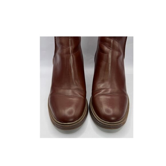 Sam & Libby Natalia Ankle Boots – Chestnut Brown Vegan Leather - Size 10M - Picture 10 of 14